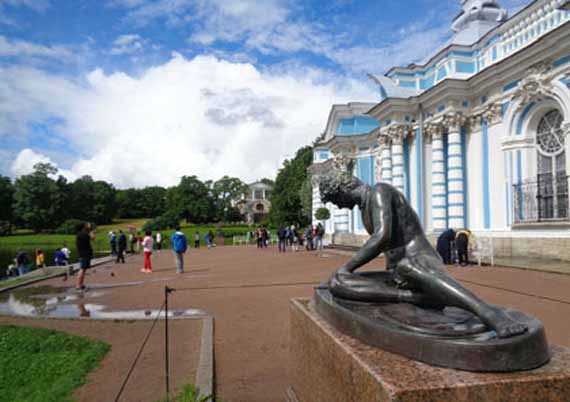 Екатерининский парк в Пушкине - павильон Грот