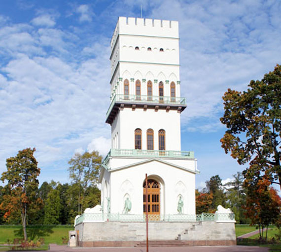 Александровский парк в Пушкине - Белая башня