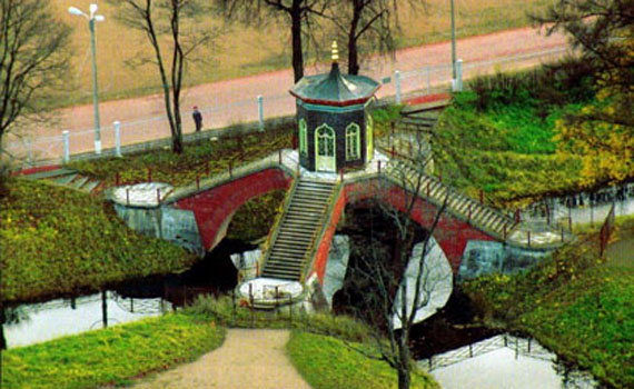 Александровский парк в Пушкине - Крестовый мост
