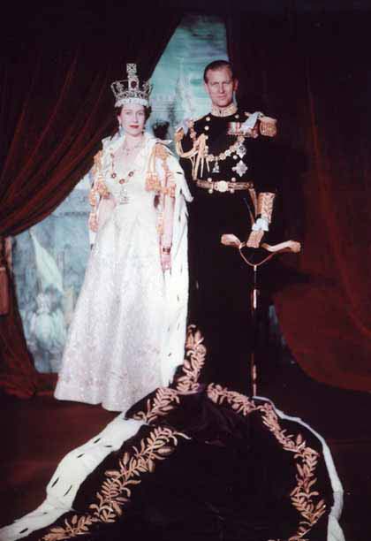 власть королевы Великобритании - коронация Елизаветы