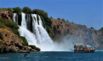 лучшие туристические города - Дюденский водопад