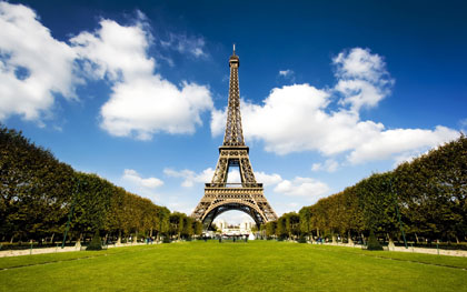 лучшие туристические города - Эйфелева башня
