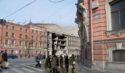 блокада Ленинграда кратко главное - восстановление улицы Ленинграда