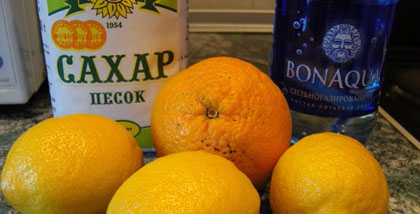 рецепты мужской кухни - ингредиенты лимонада