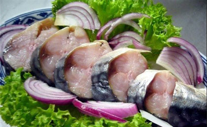 блюда российской кухни - соленая рыба