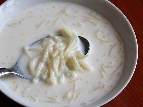 детство в СССР - молочный суп