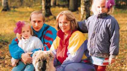 Фото жен президентов России - семья Путина