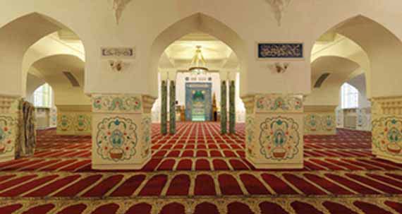 храмы соборы Петербурга - Мечеть внутри