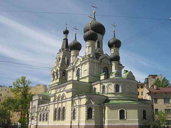 храмы соборы Петербурга - грузинская церковь