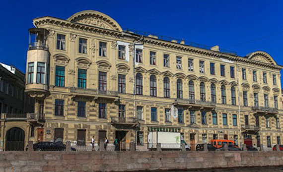 Исторические здания Петербурга - дом Яфа