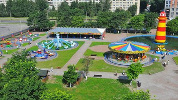 интересные места Петербурга для детей - Парк Есенина