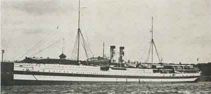 Медицинское обеспечение в Первой мировой войне - госпитальное судно