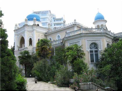 Достопримечательности Ялты с описанием - резиденция эмира Бухарского